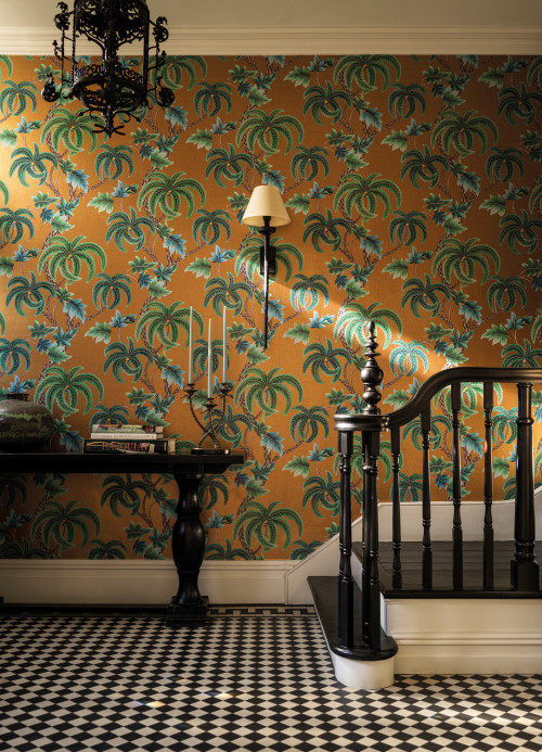 Osborne & Little Wallpaper Shalimar - Metallic Gold