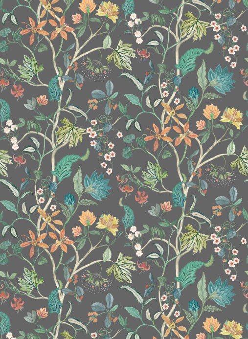 Osborne & Little Wallpaper Chellah - Charcoal