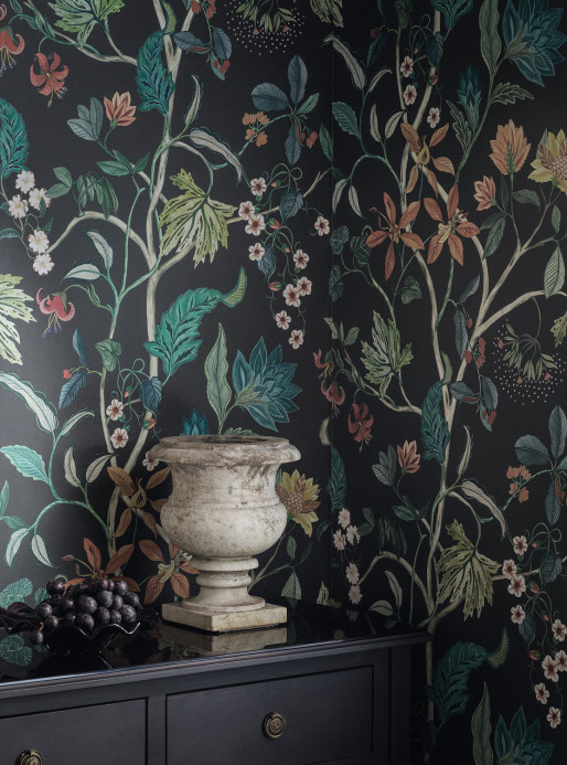 Osborne & Little Wallpaper Chellah - Charcoal