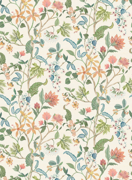 Osborne & Little Wallpaper Chellah - Ivory/ Blush