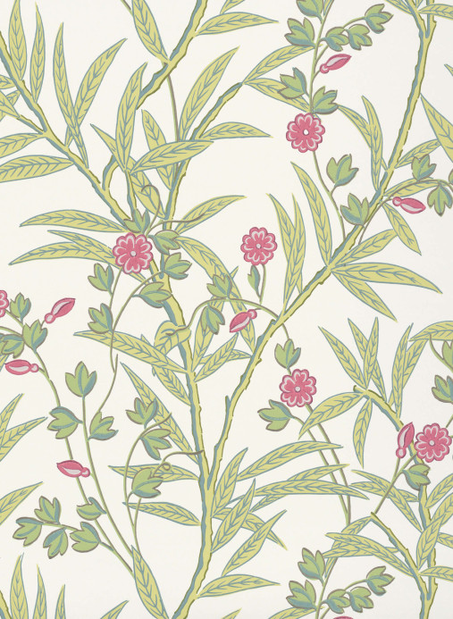 Little Greene Wallpaper Bamboo Floral - Mischief