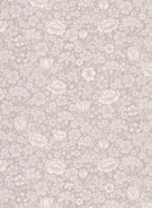 Little Greene Tapete Spring Flowers - French Grey