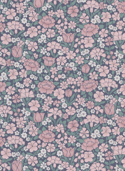 Little Greene Wallpaper Spring Flowers - Juniper