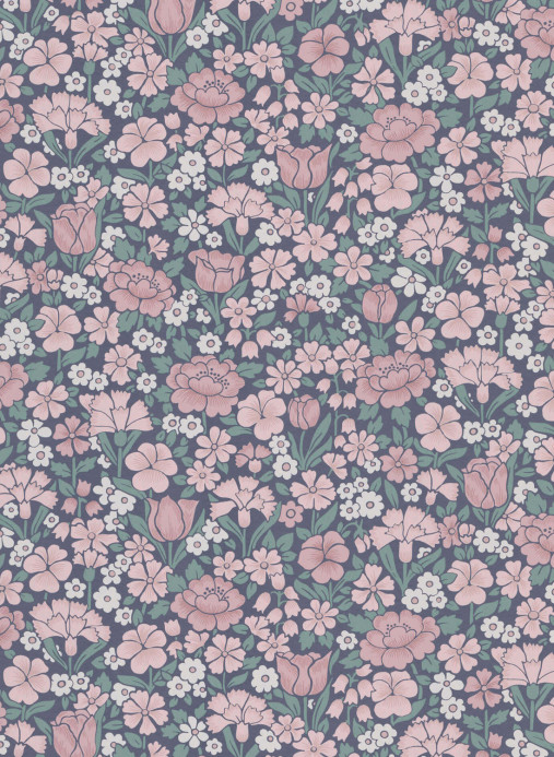 Little Greene Tapete Spring Flowers - Juniper