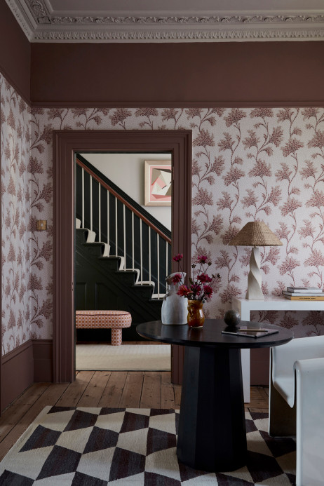 Little Greene Tapete Mosaic Trail - Blush