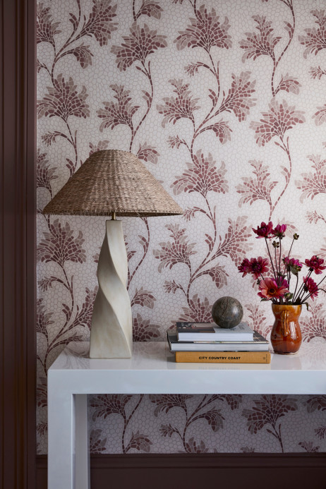 Little Greene Tapete Mosaic Trail - Blush