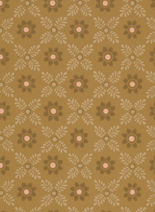 Little Greene Wallpaper Ditsy Block - Bombolone