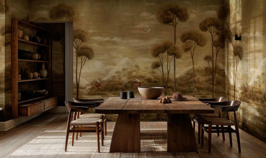 Coordonné Carta da parati panoramica Xi Hu Lake - Gold