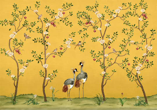 Coordonne Mural Crowned Crane