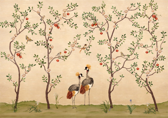 Coordonne Mural Crowned Crane