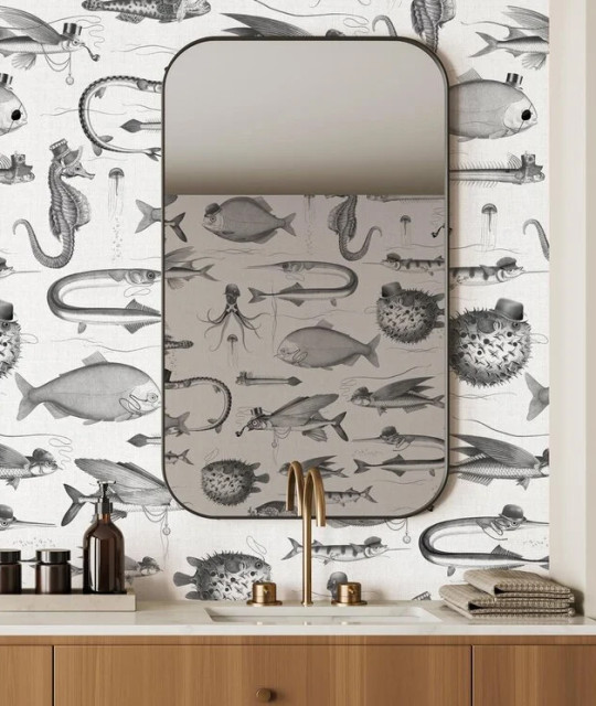 KEK Amsterdam Papier peint Dandy Fish - WP-803