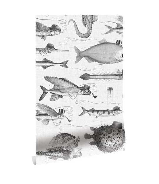 KEK Amsterdam Carta da parati Dandy Fish - WP-803