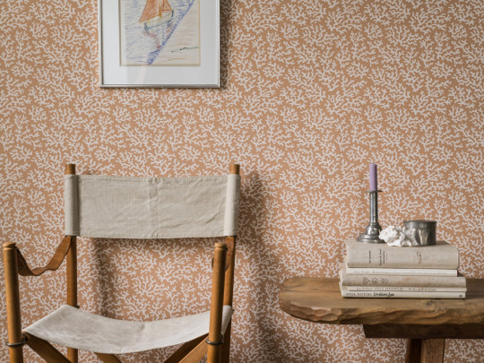 Långelid / von Brömssen Wallpaper Coral