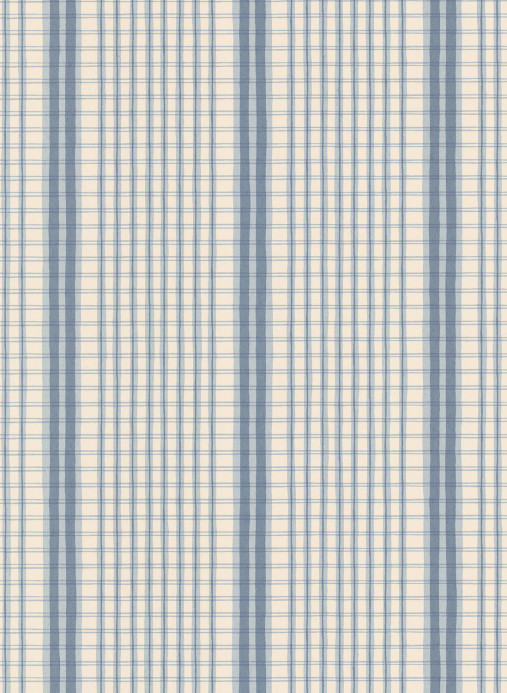 Långelid / von Brömssen Wallpaper Como - Faded Denim