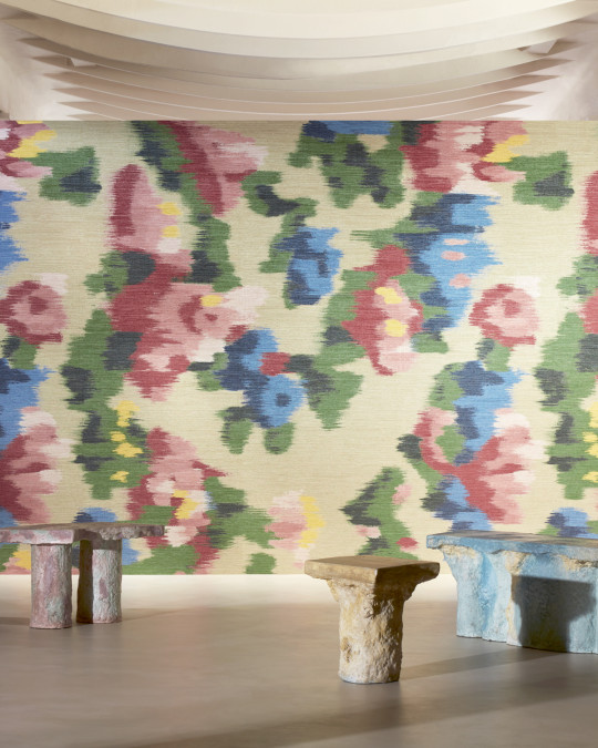 Élitis Mural Abstract Floral