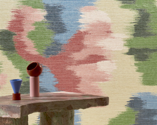 Élitis Papier peint panoramique Abstract Floral