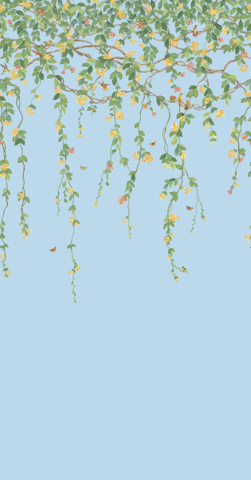 Cole & Son Wallpaper Hummingbirds Flora