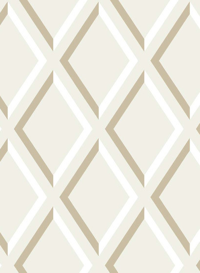 Pompeian - Designtapete von Cole & Son - Linen and Gold