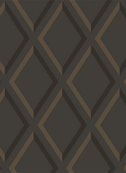 Pompeian - Designtapete von Cole & Son - Bronze and Charcoal