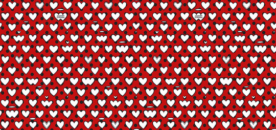Jannelli & Volpi Wallpaper Cuori Pois - 25503