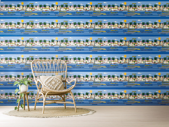 Jannelli & Volpi Wallpaper Mare Mare Mare