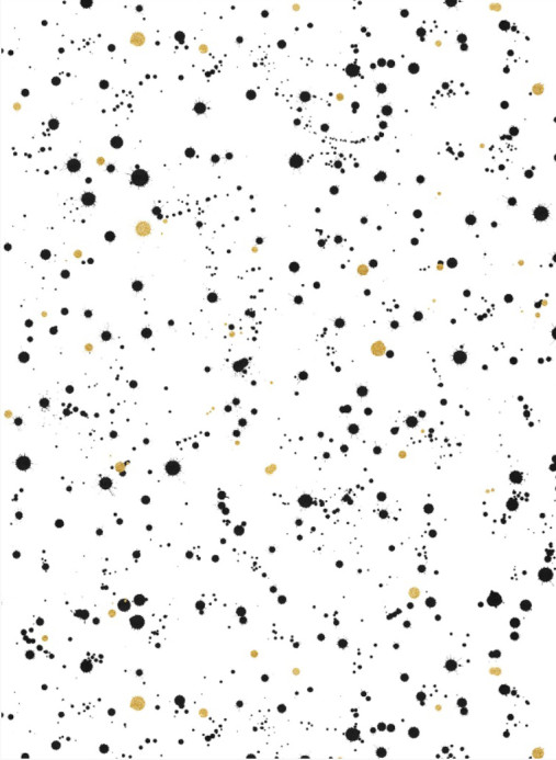 Rebel Walls Wandbild Ink Colossal - Black