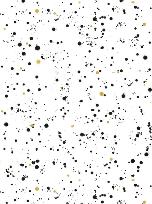 Rebel Walls Wandbild Ink Colossal - Black