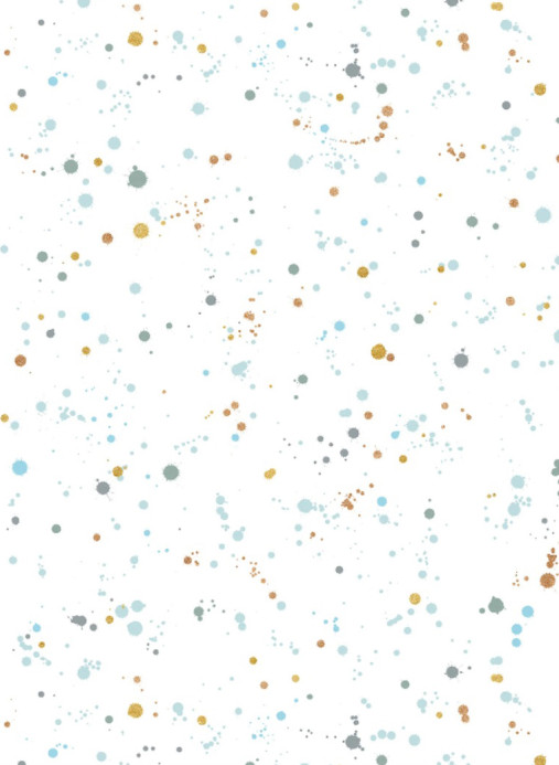 Rebel Walls Wandbild Ink Colossal - Mint