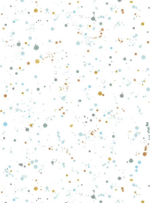 Rebel Walls Wandbild Ink Colossal - Mint