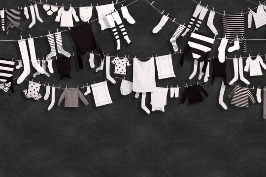 Rebel Walls Wandbild Laundry Day - Blue