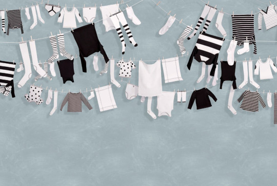 Rebel Walls Wandbild Laundry Day - Blue