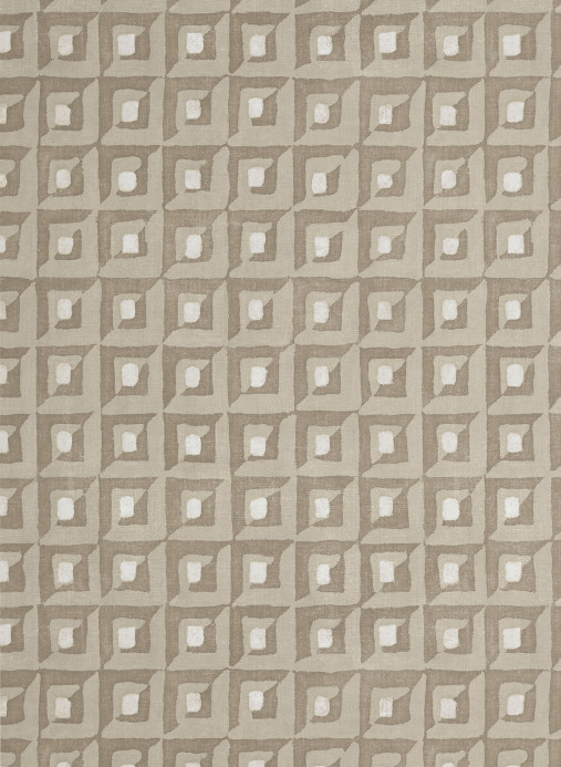 Thibaut Tapete Square Dance - Taupe