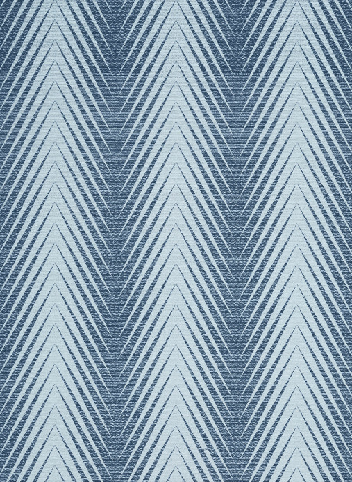 Thibaut Tapete Viva - Navy/ Light Blue