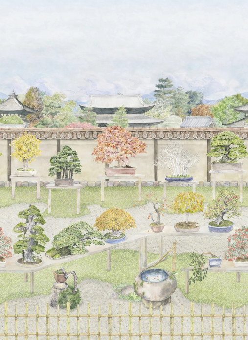 Cole & Son Tapete Bonsai Garden - Powder