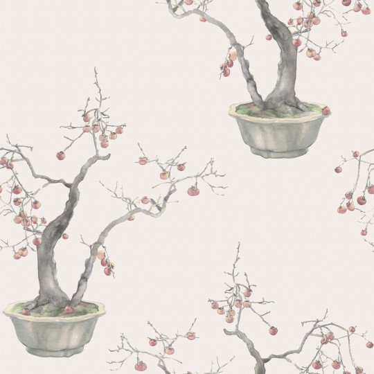 Cole & Son Carta da parati Kaki Persimmon