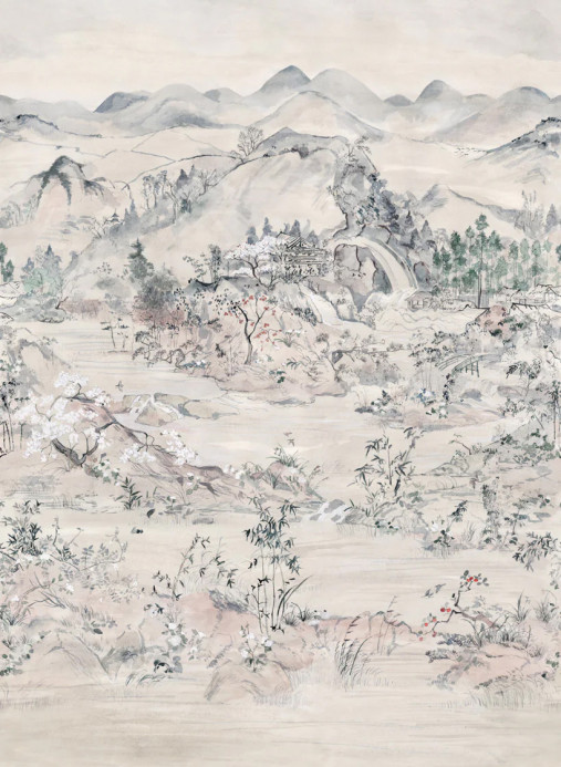 Cole & Son Tapete Japanese Chinoiserie - Peony
