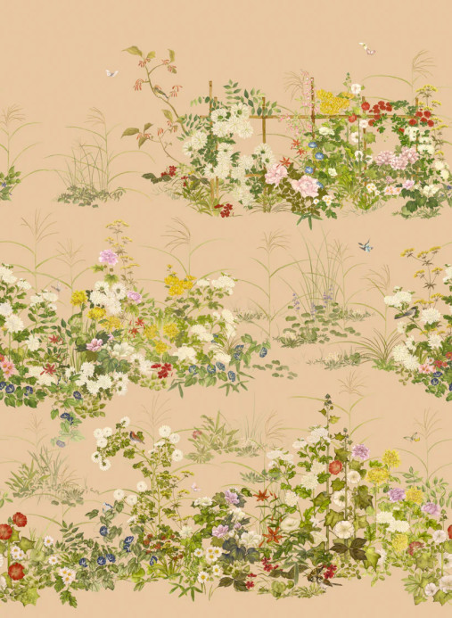 Cole & Son Tapete Scenic Flora - Gilded