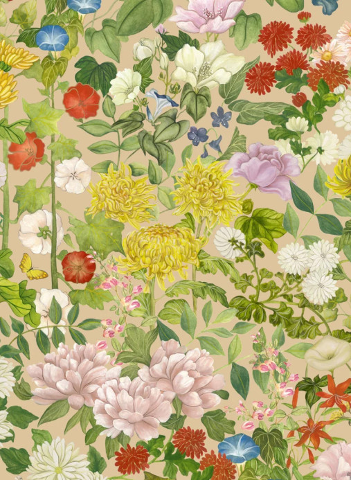 Cole & Son Tapete Flora Province - Taupe