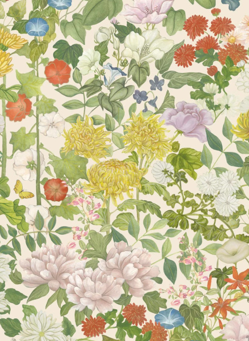 Cole & Son Papier peint Flora Province - Neutral