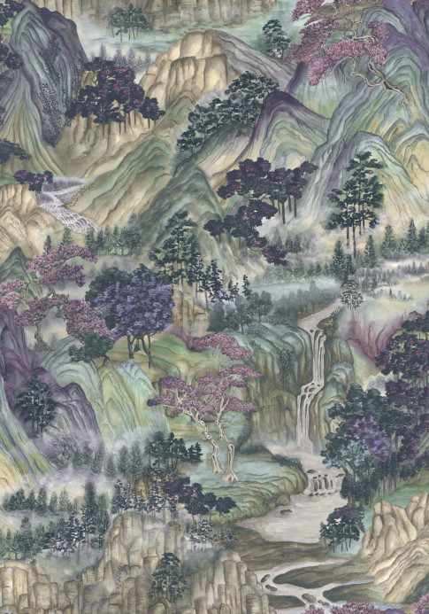 Cole & Son Wallpaper Mountainscape