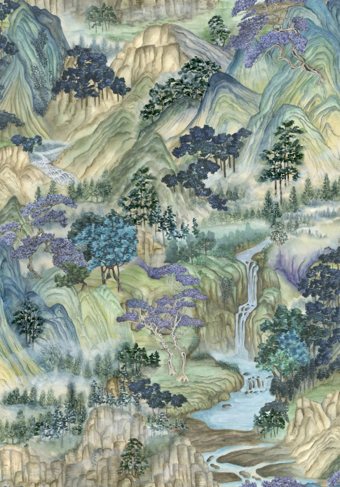 Cole & Son Wallpaper Mountainscape