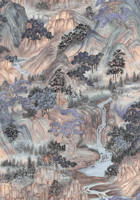 Cole & Son Wallpaper Mountainscape