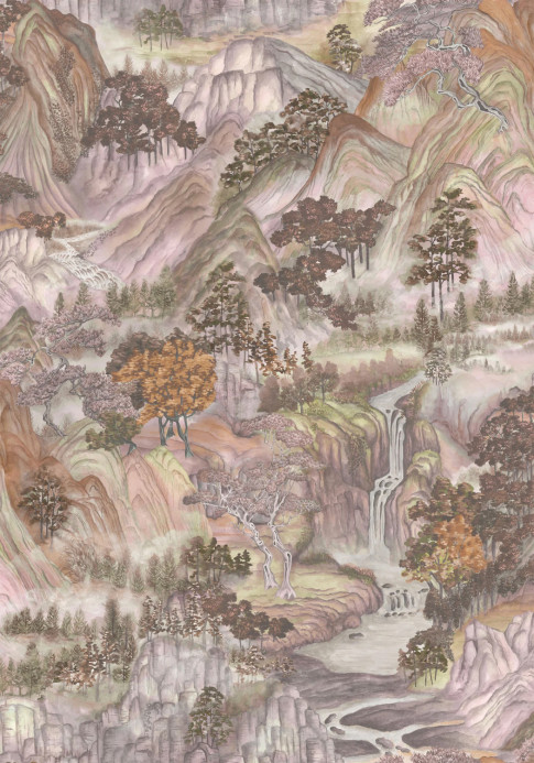 Cole & Son Wallpaper Mountainscape
