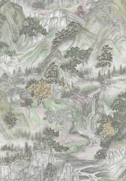 Cole & Son Wallpaper Mountainscape