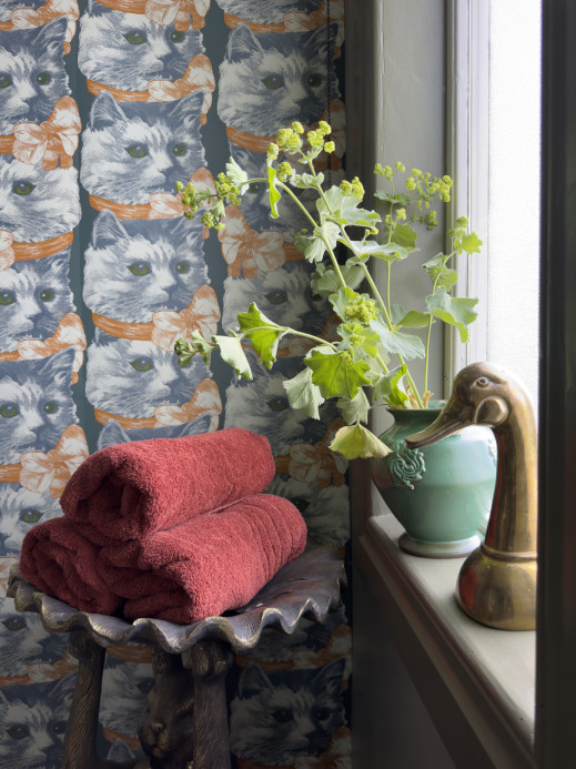 Studio Lisa Bengtsson Wallpaper Crazy Cat Lady