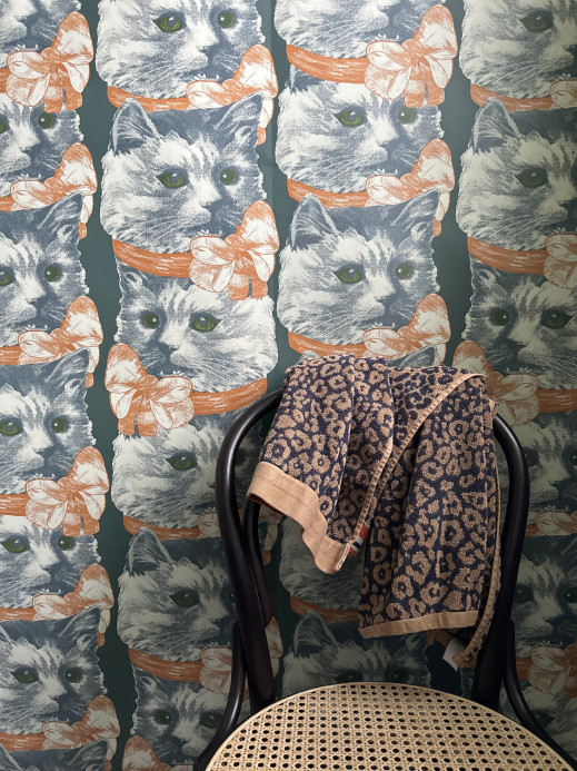 Studio Lisa Bengtsson Wallpaper Crazy Cat Lady