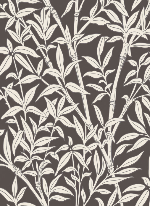 Cole & Son Tapete Bamboo Forest - Snow on Soot