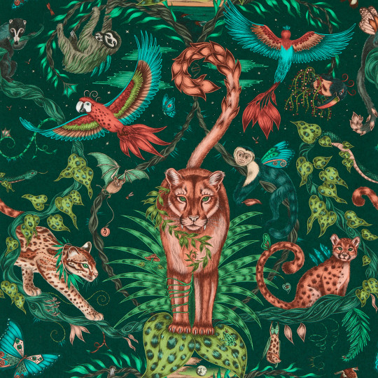 Clarke & Clarke Tapete Bosque Dreams - Forest