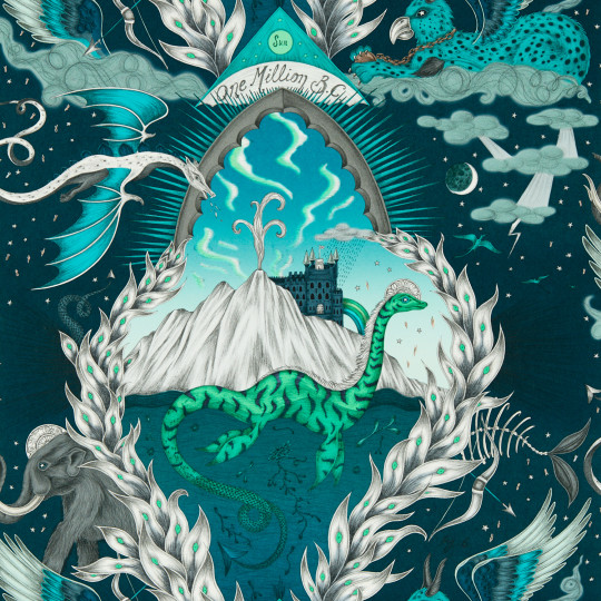 Clarke & Clarke Tapete Highlandia - Marine