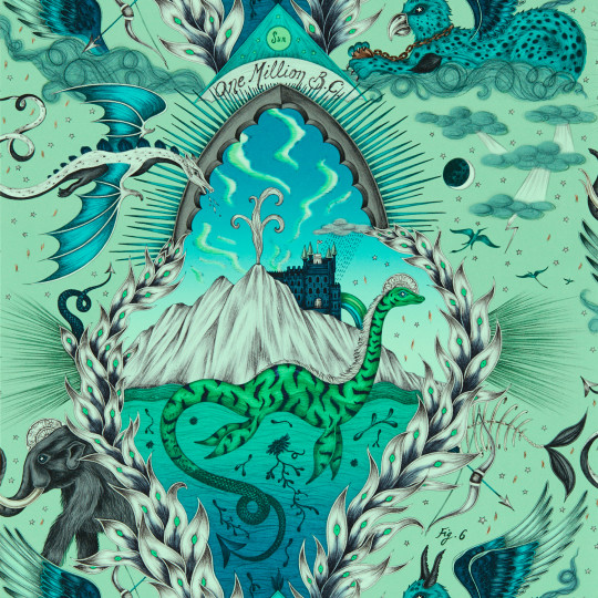 Clarke & Clarke Tapete Highlandia - Sage